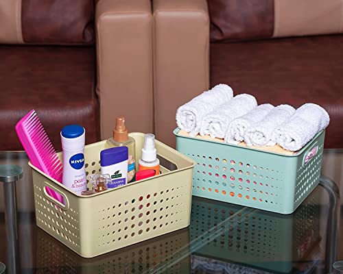 3 Pieces Plastic Storage Basket