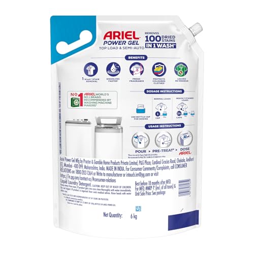 Ariel Power Gel Liquid Detergent