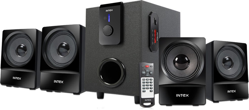 Intex TUFB 60 W Bluetooth Home Theatre(Black, 4.1 Channel)