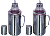 LIMETRO STEEL 1000 ml Cooking Oil Dispenser Set(Pack of 2) - Image 3