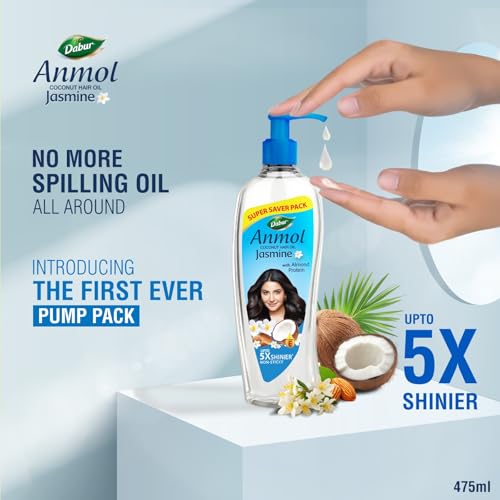 Dabur Anmol Jasmine Coconut Hair