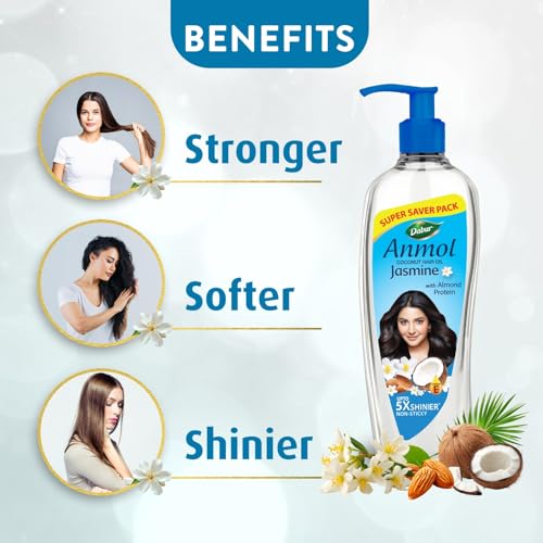 Dabur Anmol Jasmine Coconut Hair