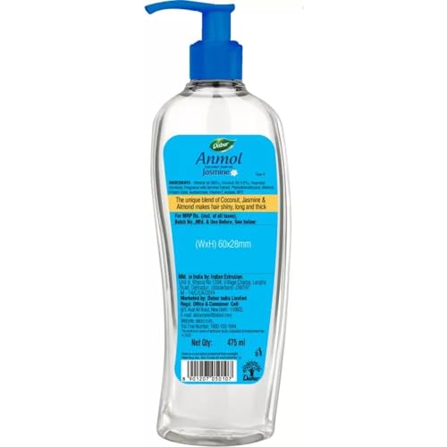 Dabur Anmol Jasmine Coconut Hair