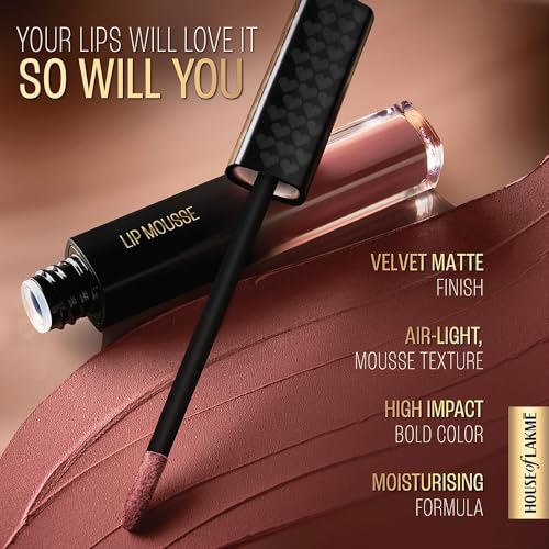 Lakme Xtraordin-airy Lip Mousse Right Swipe Pink - Image 6