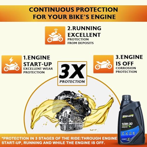 Signate 10W30 4T Scooter Engine