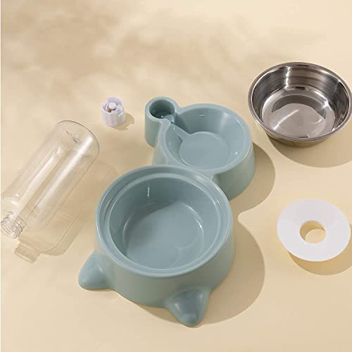 Double Dog Cat Bowls, Water