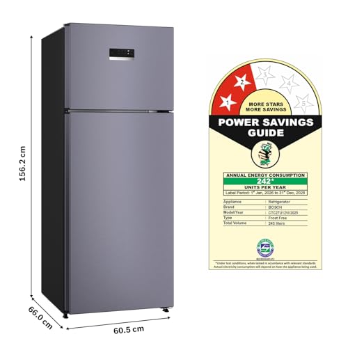 Bosch 243L, 2 Star, Free-Standing