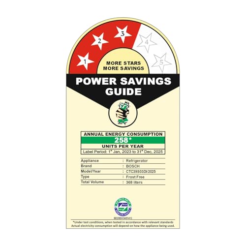 Bosch 368L, 1 Star, Frost