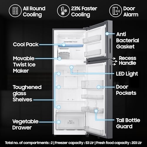 Samsung 256 L, 3 Star