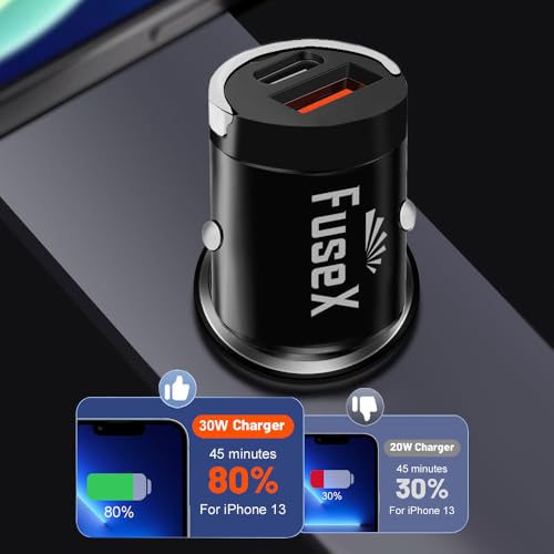 FuseX 30W Fast Car Charger