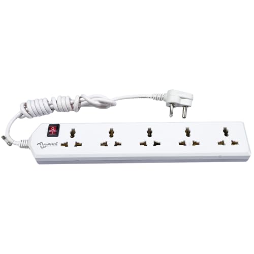 MULTYBYTE 5 Socket 1 Switch