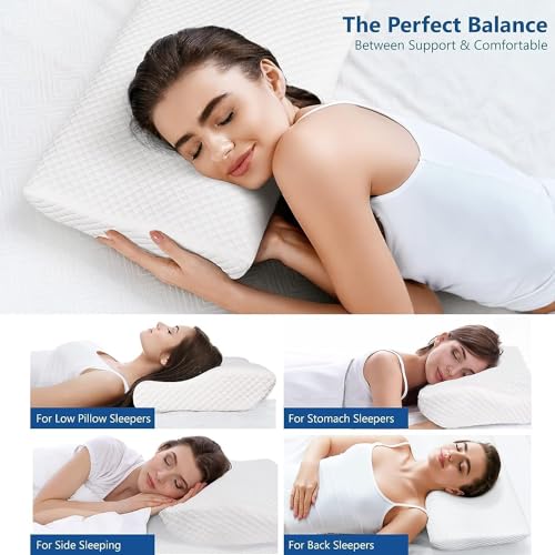 Memory Foam Pillow, Contour Cervical