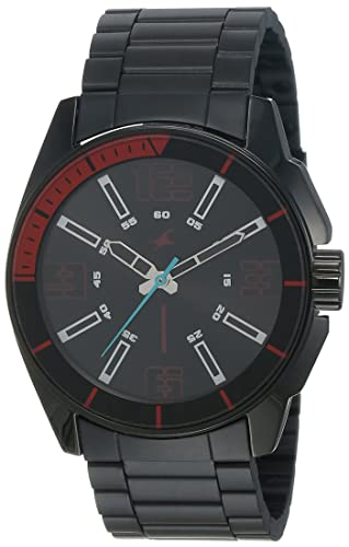 Fastrack Hitlist Quartz Analog Black