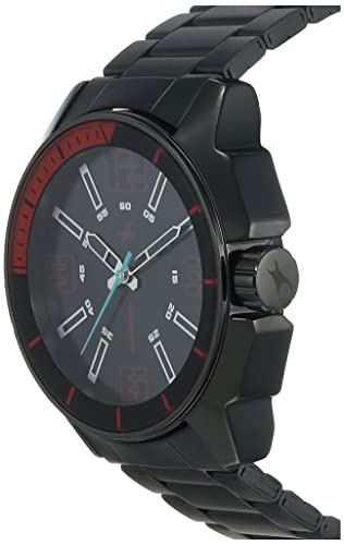 Fastrack Hitlist Quartz Analog Black