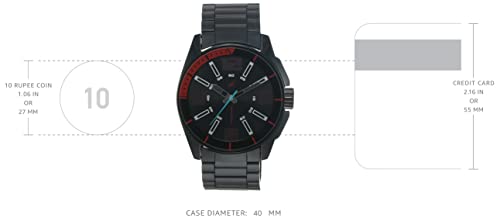Fastrack Hitlist Quartz Analog Black