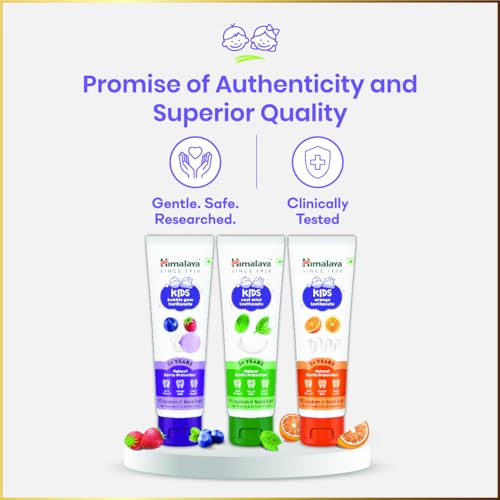 Himalaya Kids Orange Toothpaste, 80g