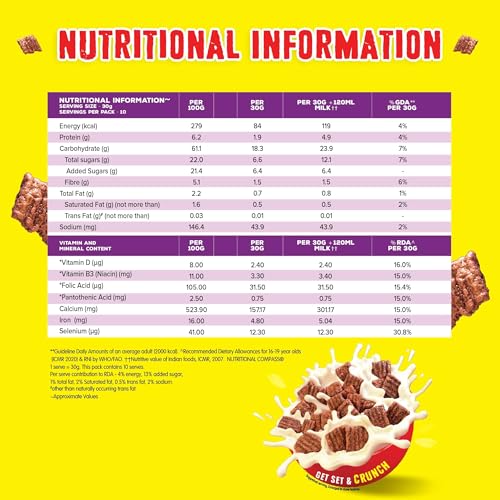 Nestlé Munch Crunchilicious Cereal