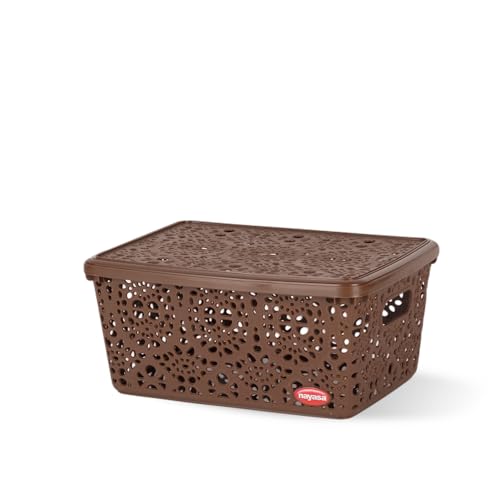Nayasa Flower Storage Plastic Basket