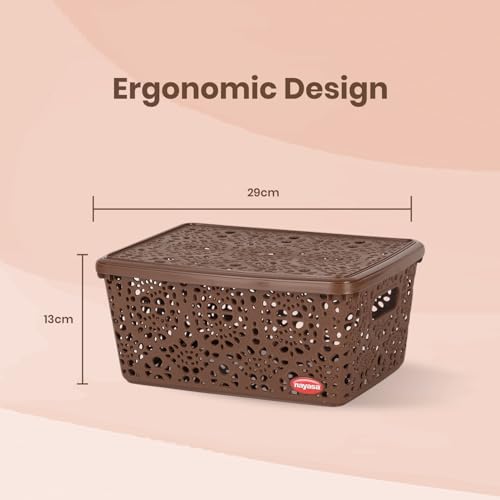 Nayasa Flower Storage Plastic Basket