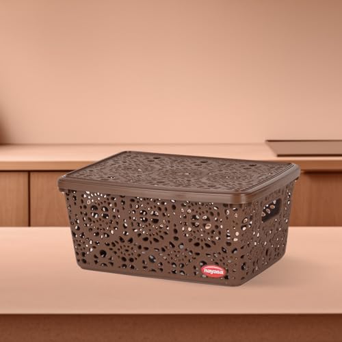 Nayasa Flower Storage Plastic Basket