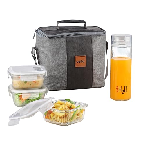 CELLO Glassy Square Lunch Box
