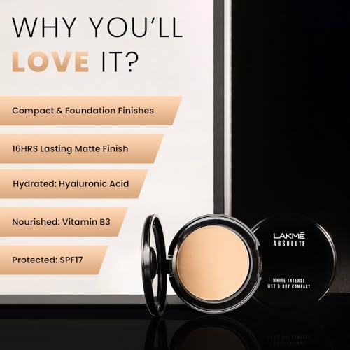 Lakme Unreal Dual Cover Pressed Powder 9gm - Image 7