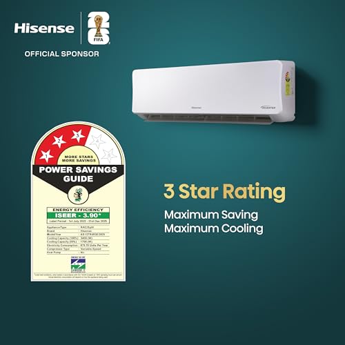 Hisense 1.0 Ton 3 star