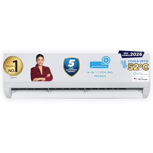 Midea 1Ton 3S,New Star rated