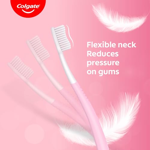 Colgate Gentle Sensitive Care Ultra Soft Bristles Toothbrush - 5Pcs - Image 5