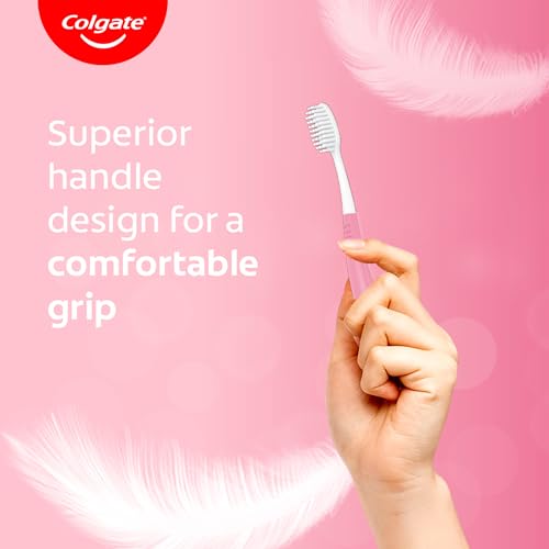 Colgate Gentle Sensitive Care Ultra Soft Bristles Toothbrush - 5Pcs - Image 6