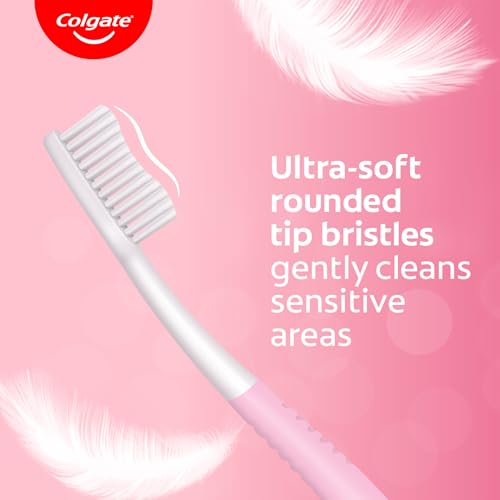 Colgate Gentle Sensitive Care Ultra Soft Bristles Toothbrush - 5Pcs - Image 7