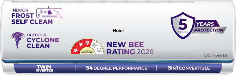Haier 2026 Model 1 Ton