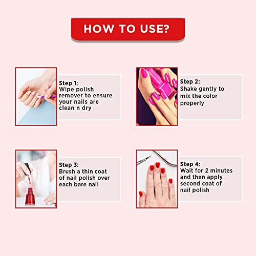 REVLON Opaque Finish Nail Enamel, Knock Out, 8ml - Image 5