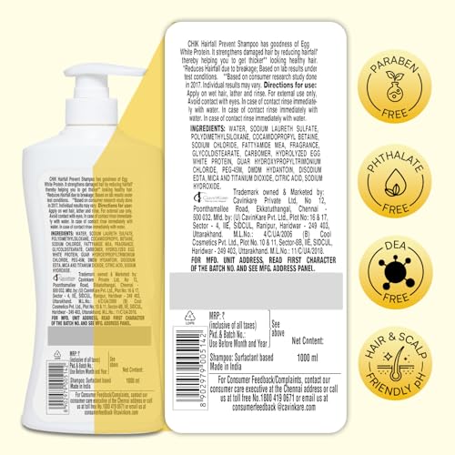 Chik Protein Solution Hairfall Prevent