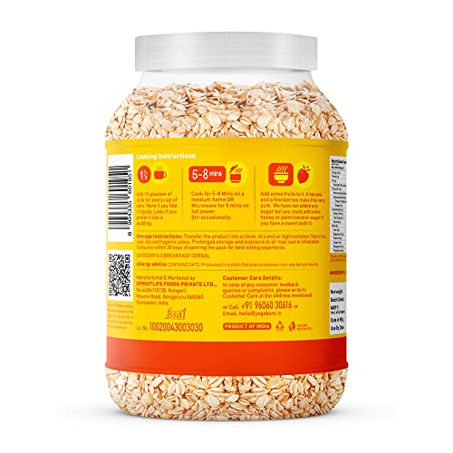 Yogabar 100% Rolled Oats 1