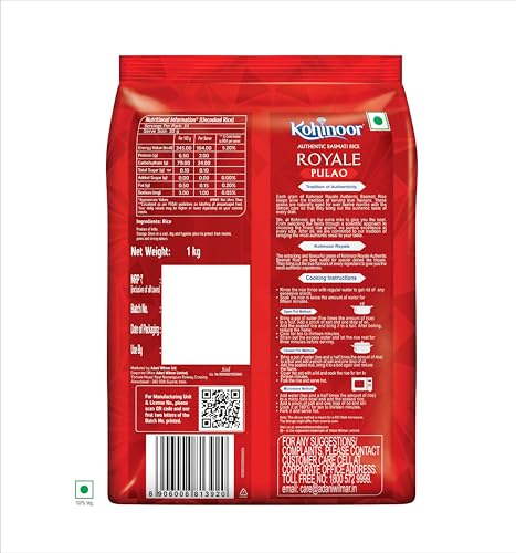 Kohinoor Pulao Basmati Rice, 1