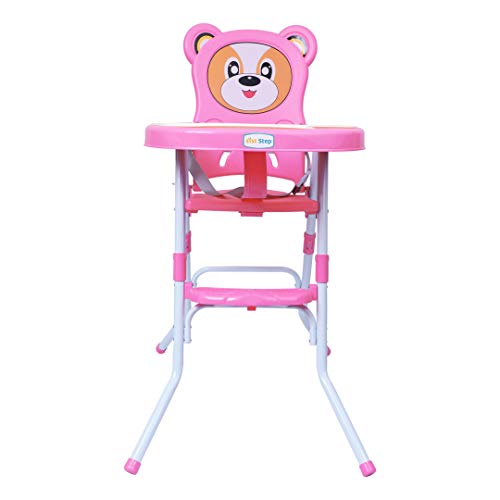 1st Step 2 in 1 Convertible High Chair Cum Booster Seat (Pink) - Image 6