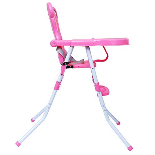 1st Step 2 in 1 Convertible High Chair Cum Booster Seat (Pink) - Image 7