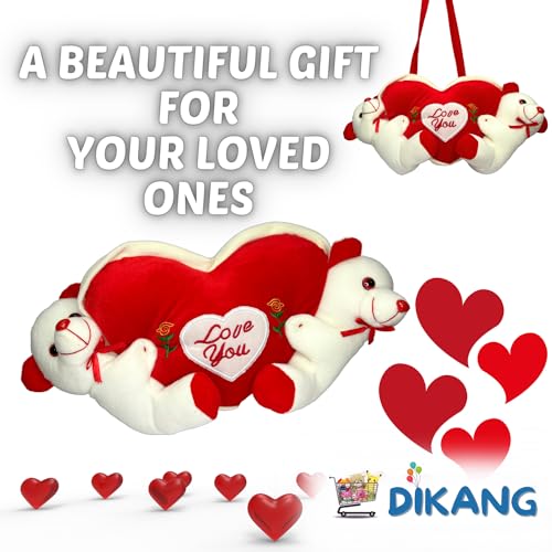 DIKANG Hanging Couple Teddy Bear