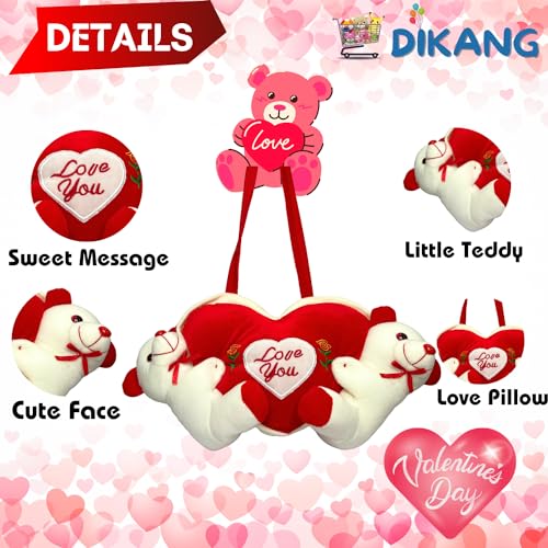 DIKANG Hanging Couple Teddy Bear