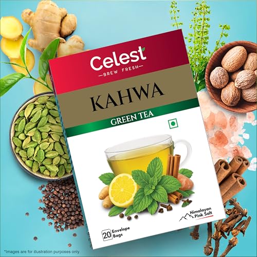 Celest Kahwa Green Tea, 20
