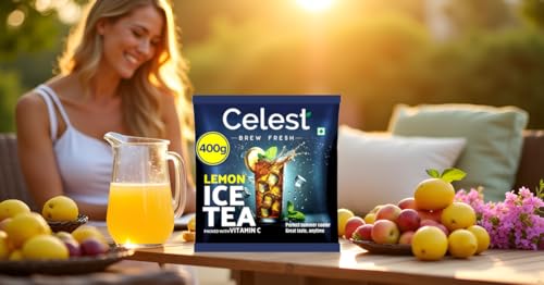 Celest Ice Tea Lemon | Ice Tea Powder | Lemon Tea Powder - 400g - Image 3
