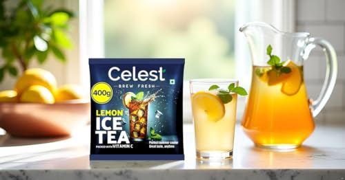 Celest Ice Tea Lemon | Ice Tea Powder | Lemon Tea Powder - 400g - Image 5