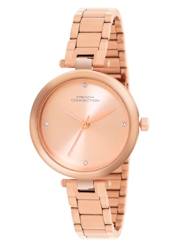 French Connection Analog Rose Gold