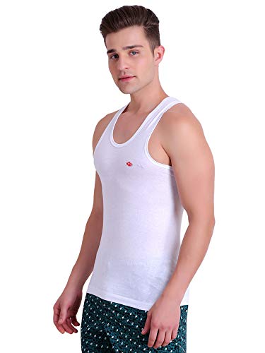 T.T. Mens Titanic 100% Cotton Shrink Controlled Regular Fit Vest - Image 2