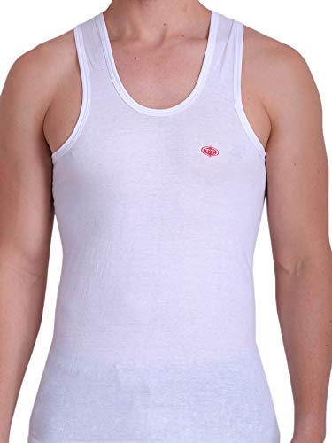 T.T. Mens Titanic 100% Cotton Shrink Controlled Regular Fit Vest - Image 5