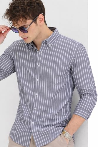 U TURN Men's Casual Printed