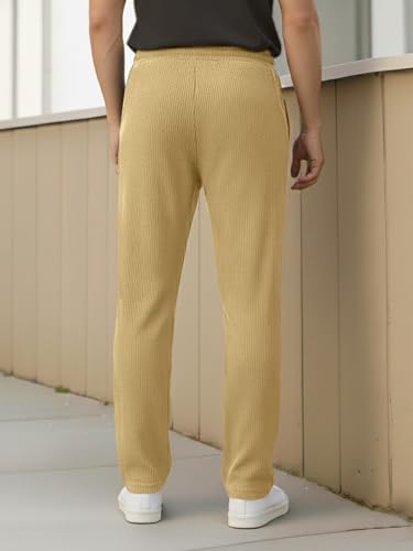 Pinkmint Men's Poly Lycra Ribbed