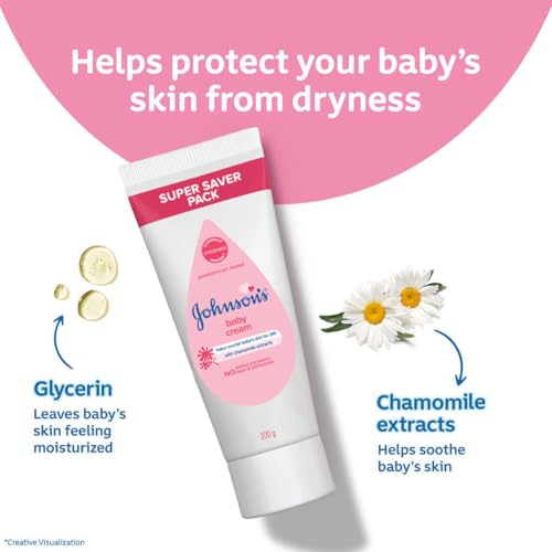 Johnson's Johnson Baby Cream 200G,1 Count - Image 5