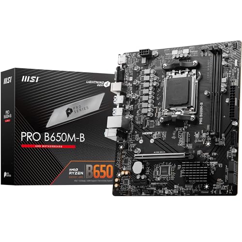 MSI PRO B650M-B Motherboard, Micro-ATX
